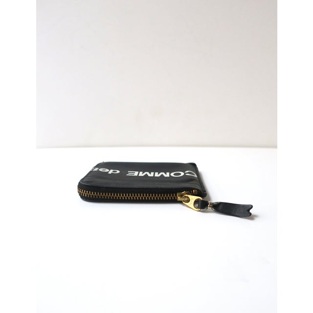 Late 20th Century Comme Des Garcons Black and White Leather Wallet For Sale - Image 9 of 10