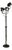 P433 Brusasco Torretta 3-Spotlight Floor Lamp from Luci Italia, 1970s For Sale