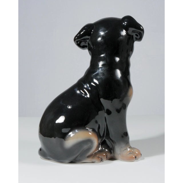 Mid Century Italian Ceramic Puppy Dog Figurine Chairish