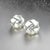 Authentic Tiffany & Co Large Love Knot Earrings Sterling Silver Estate TIF942 These elegant Authentic Tiffany & Co...