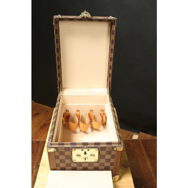 Damier Vanity Case from Louis Vuitton, 1950s For Sale - Image 3 of 13