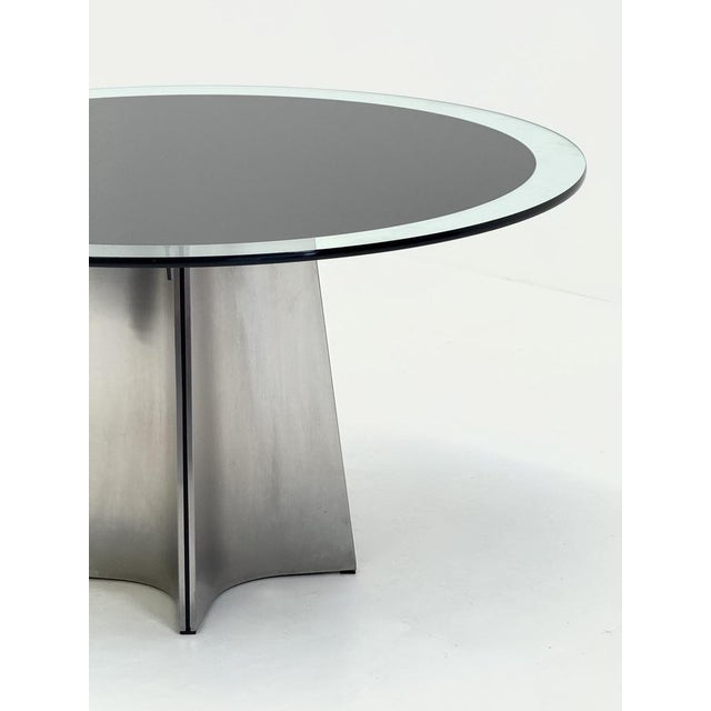 UFO Dining Table attributed to Luigi Saccardo for Arrmet, 1970s, in Very Good conditions. Designed 1970 to 1979 This piece...