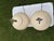 Vintage Ribbed Ceramic Table Lamps – Pair For Sale In Naples, FL - Image 6 of 12