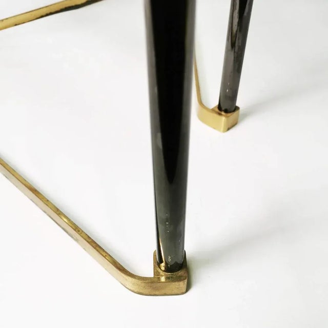 Modular tables, 2 pair, origin Germany, 1960s They are characterized by: a simple synthetic, economical, spatial form....