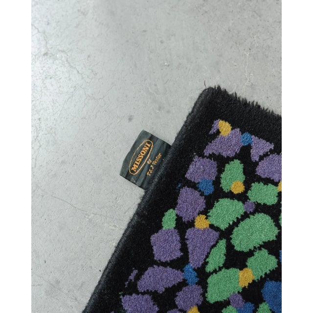 1980s Vintage Wool Rug from Missoni, 1980s For Sale - Image 5 of 6