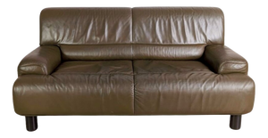 DS 18 Two-Seater Sofa in Leather from De Sede