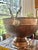 English Vintage Antique Finish Brass 12.5” Pedestal Centerpiece Bowl With Stag Deer Head Handles For Sale - Image 3 of 11