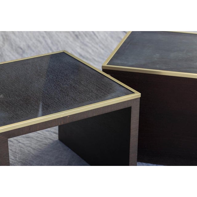 Auxiliary Tables by Antonio Citterio for Promemoria, Set of 2 This piece is attributed to the mentioned designer/maker. It...