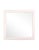 Contemporary Fleur Home Audubon Bamboo Square Mirror in Frosted Petal, 48x48 For Sale - Image 3 of 3
