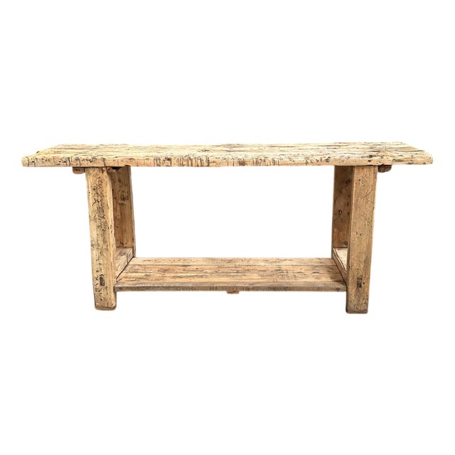 Brutalist Console, Early 20th Century For Sale