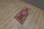 Tribal 1970s Turkish Anatolian Traditional Red Oushak Doormat Small Rug For Sale - Image 3 of 13