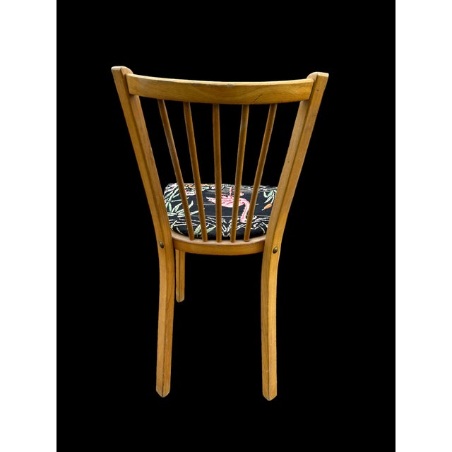 1950s Vintage Chair in Beech from Baumann, 1950s For Sale - Image 5 of 10