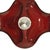 Ceramic German Red Ceramic Wall Light by Hustadt Keramik, 1970 For Sale - Image 7 of 16