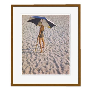 Toni Frissell, Girl on the Beach, 1948, C Print, Framed For Sale
