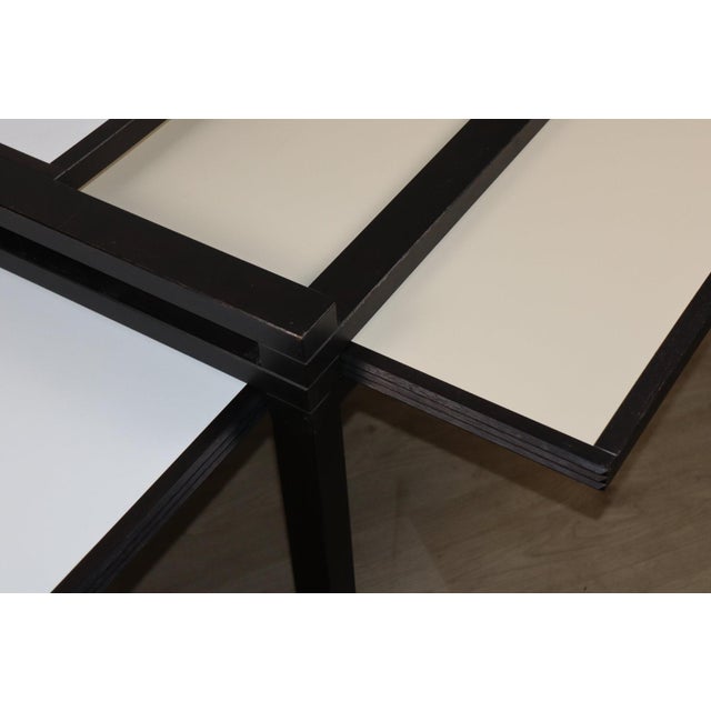 Modular 2-Tone Table by Bernard Vuarnesson, 1980s For Sale - Image 16 of 18