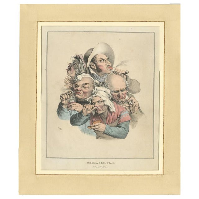 Satirical Caricature, 1800s, Paper For Sale - Image 10 of 10