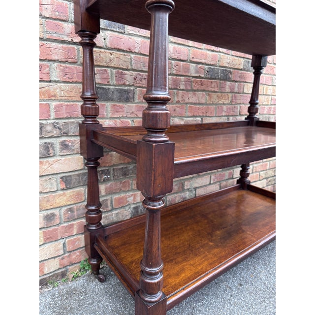 Late 19th Century 19th Century English Etagere / Trolley For Sale - Image 5 of 11