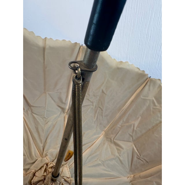 Black Antique Gaspar of Paris Umbrella For Sale - Image 8 of 12