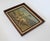 Framed vintage sporting art print captures classic pointer or setter hunting dogs in an outdoor field, by artist Edmund...