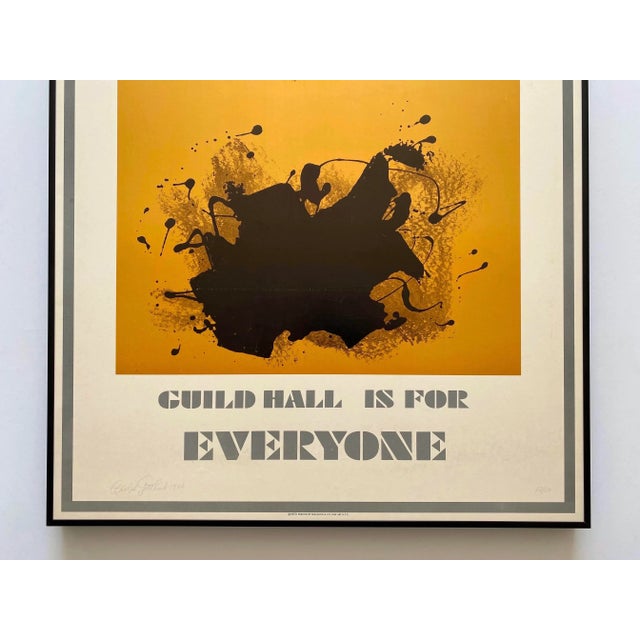 Adolph Gottlieb Vintage 1970 Abstract Expressionist Hand