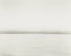 Black and White Minimalist Photograph, 'Twilight Captiva Island' by Chip Hooper