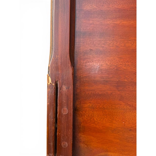 1920s Berkey & Gay Furniture Mahogany & Walnut Twin Bed Frame For Sale - Image 10 of 10