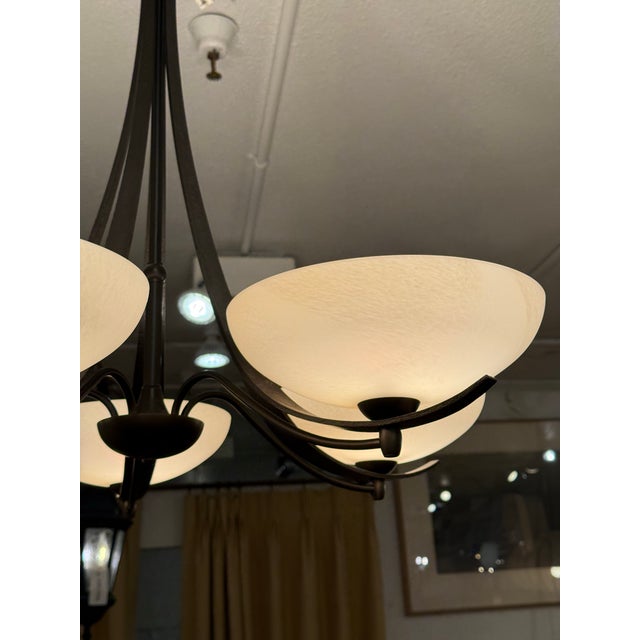 Hubbardton Forge Aegis Five Light Chandelier For Sale - Image 12 of 12