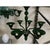 Murano Contemporary Murano Glass Chandelier in Decò Style Decorated in Translucent Dark Green Color For Sale - Image 4 of 5