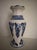 1980s Elft Blue Ellis Island Bud Vase For Sale - Image 4 of 6