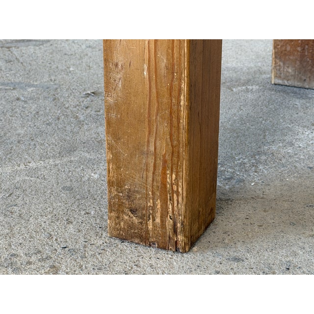 Large Danish Pine Dining Table, 1980s For Sale - Image 9 of 10