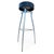 Metal Set of Three 1980s Postmodern "Alice" Bar Stools by Claudio Nardi for Zeus, Italy For Sale - Image 7 of 11