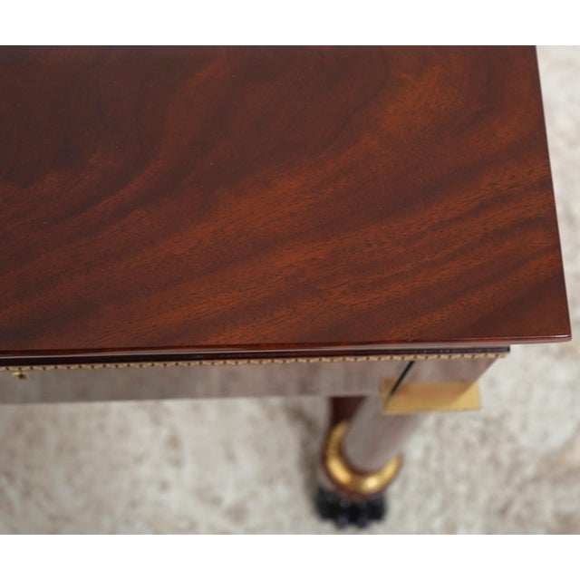 Kindel Neoclassical Mahogany Winterthur End Table For Sale - Image 15 of 18