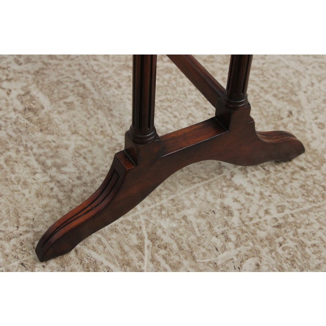 Theodore Alexander Set of 3 Mahogany Nesting Tables For Sale - Image 11 of 17