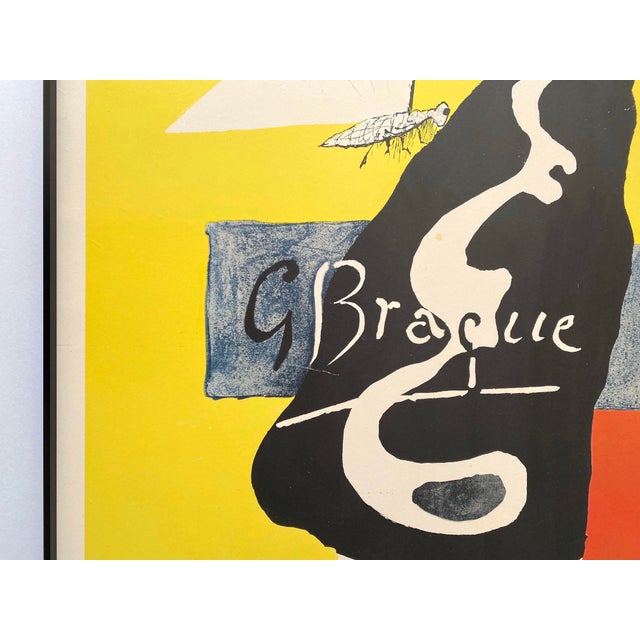 Georges Braque Vintage 1953 Mid Century Modernist Mourlot