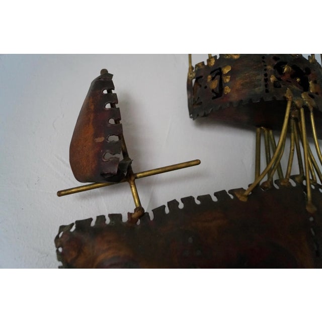 1960's Brutalist Wall Sculpture For Sale - Image 10 of 11