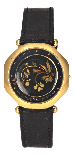 Laura Biagiotti Vintage Women's Wristwatch, 1990s, Botanica