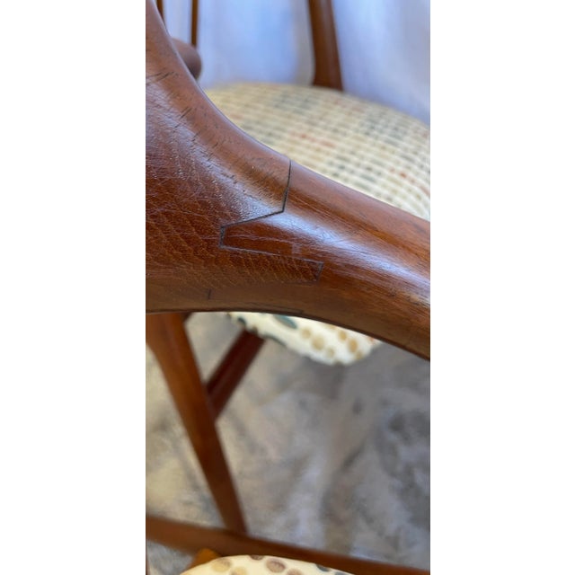 Mid Century Danish Teak Dining Chairs Style Svend Madsen For Sale - Image 12 of 12