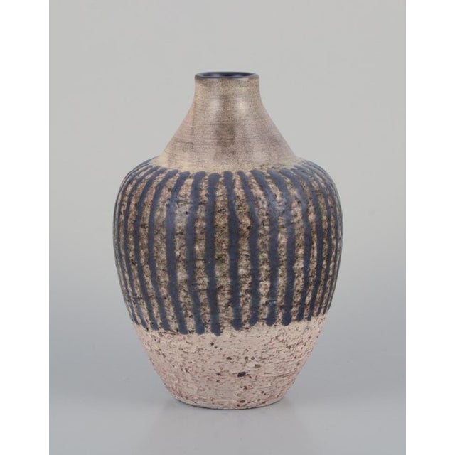 Modernist Ceramic Dishes by Mari Simmulson for Upsala Ekeby, Sweden, 1960s For Sale - Image 3 of 9