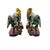 Late 20th Century Late 20th Century Chinese Dragon Statue Pair Cloisonné Enamel on Wood Base Old Oriental Decor For Sale - Image 5 of 9
