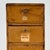 American Spectacular Diminutive Antique Painted Pine Apothecary 3 Compartment Cupboard With Labels For Sale - Image 3 of 16