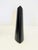 Vintage ceramic vase produced by Evangeline Pottery of Labelle, Quebec. Executed in a matte black glaze, the vase features...