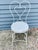 Vintage Wrought Iron Ice Cream Parlor Chair For Sale - Image 11 of 11