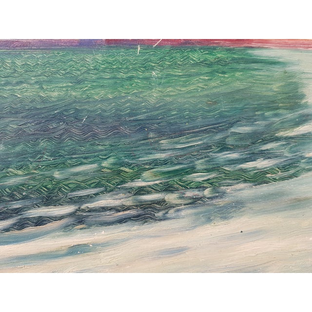 Charreton Victor - Snowy Forest - Oil on Cardboard - Early 20th Century - Framed For Sale - Image 11 of 14