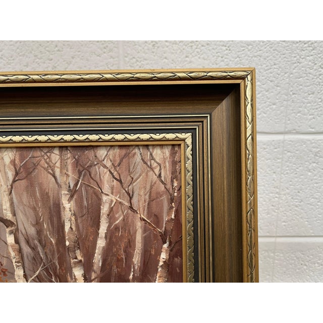 Vintage Oil Painting of River Landscape in Ireland Countryside by Modern Irish Artist For Sale - Image 9 of 11