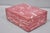 Pink Modern Lava Marble Inlay Pink Coral Covered Jewelry Trinket Box by Current Home For Sale - Image 8 of 15