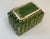 Vintage American Art Deco Style Cookson Pottery Army Green Ceramic Planter For Sale - Image 9 of 9