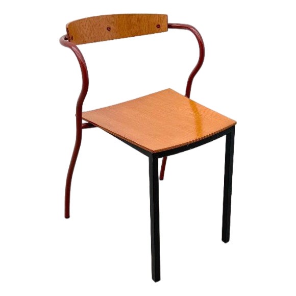 Rio Chair in Wood and Metal by Pascal Mourgue, 1991 For Sale