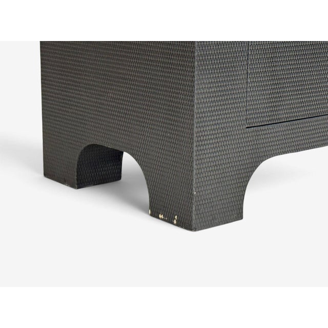 Harrison Van-Horn, Commodes, Lacquered Wood, Brass, Usa, 1980s For Sale - Image 11 of 14