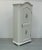 German Cottage Style Cream Clothes Cabinet with Hand-Painted Decoration, 1970s For Sale - Image 3 of 7