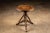 Brown Late 20th Century Adjustable Machinist Stool by Lyon & Healy For Sale - Image 8 of 8
